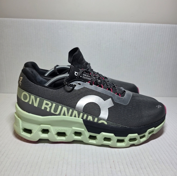 Men's On Cloudmonster 2 Asphalt/Lima 10.5US